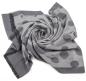 Preview: Scarf Shawl Viscos fleecy Points Dark Grey Light Grey